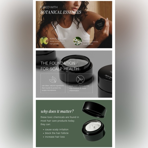 Jack Henry Hair Styling Cream for Men & Women - Picture 9 of 11